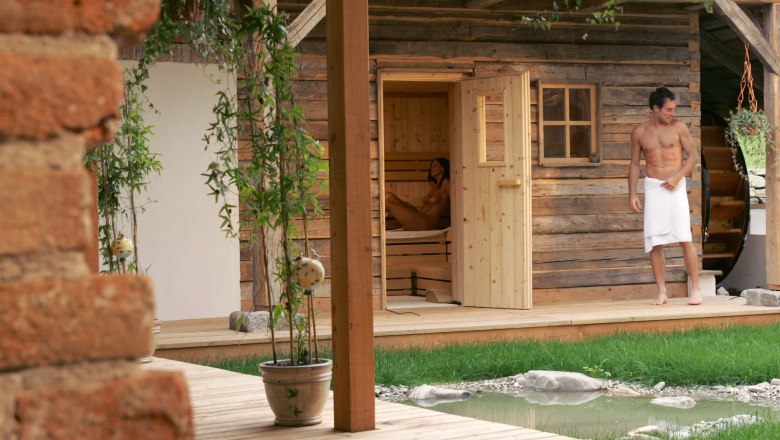 Sauna relaxačného rezortu Kothmühle, © weinfranz.at