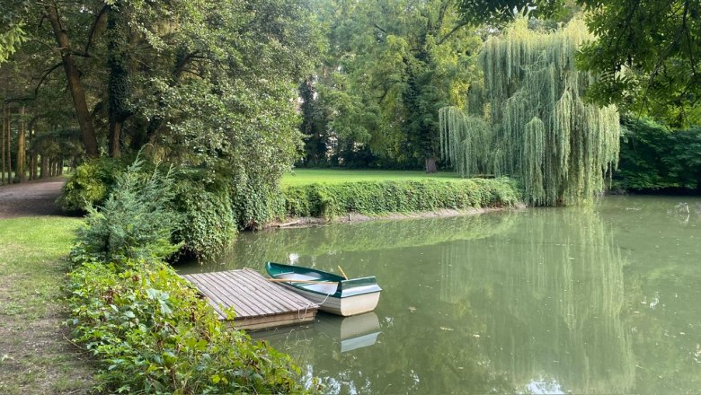 Garden pond, Margarethen am Moos event castle, &copy; Veranstaltungsschloss Margarethen am Moos