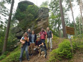 B&auml;rentrail im Waldviertel - der neue Sidestep "Felsengarten", Gletscherm&uuml;hle, &copy; Matthias Schickhofer