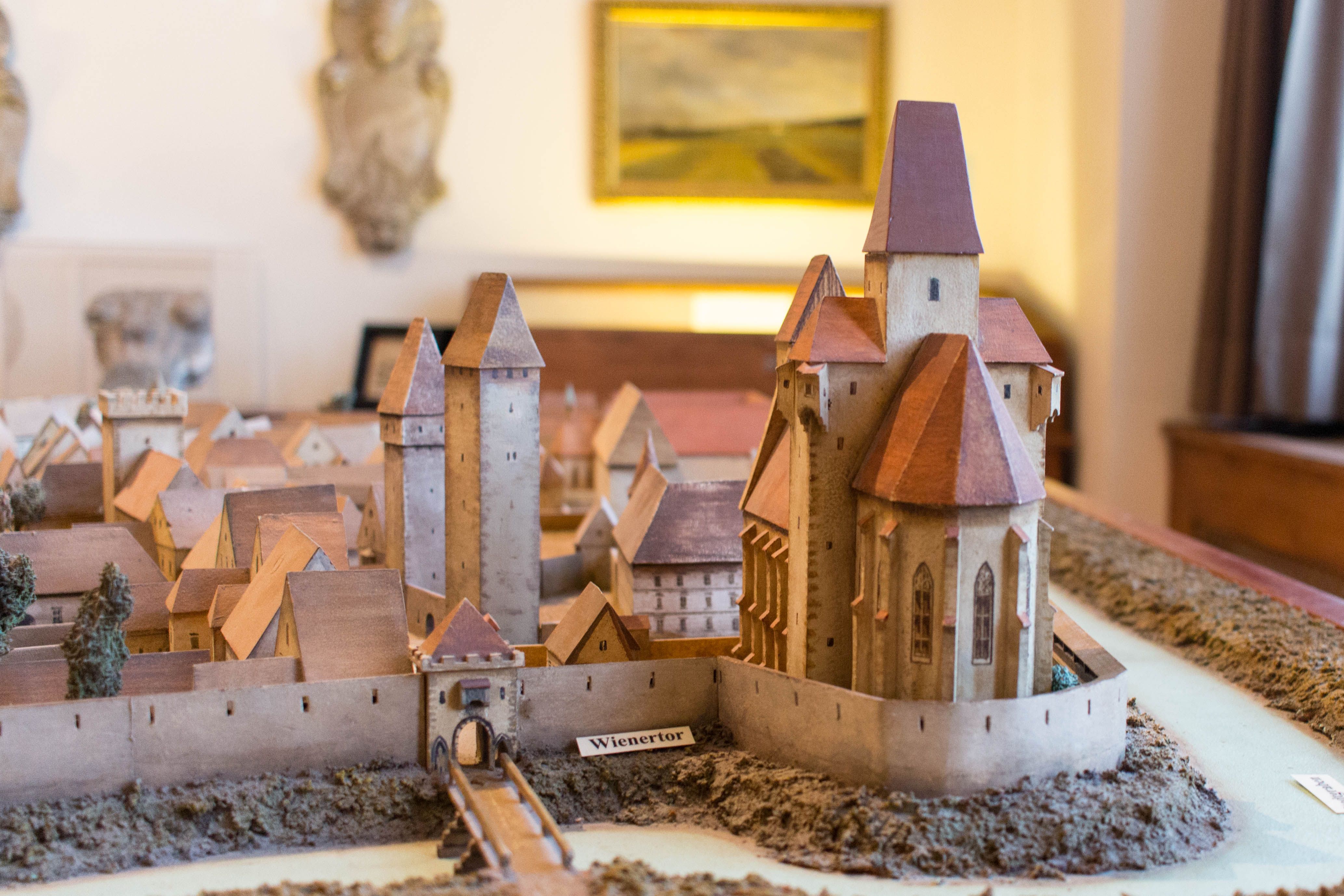 Model stredovekého mesta