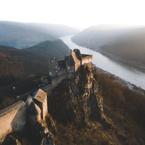 Zrúcanina hradu Aggstein., © Niederösterreich Werbung/Philipp Mitterlehner