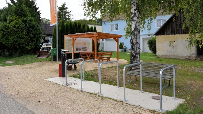 Odpočívadlo Vínne uličky Hörersdorf