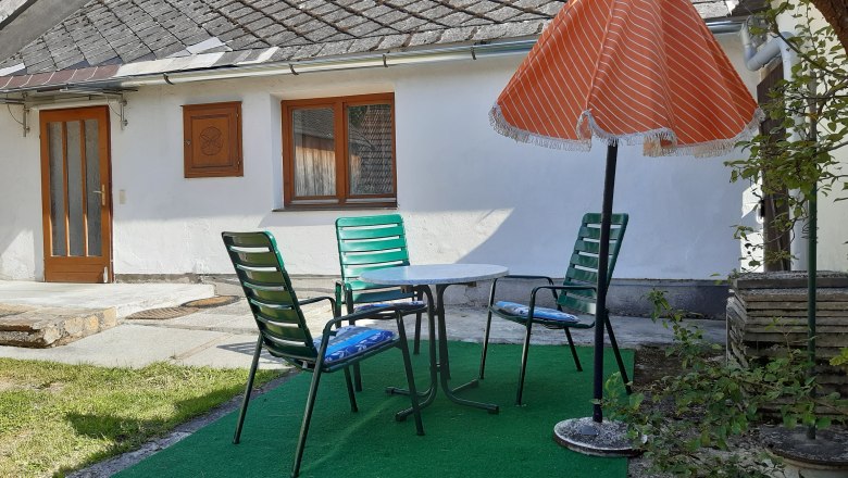 Inner courtyard, &copy; Ferienhaus Leopold