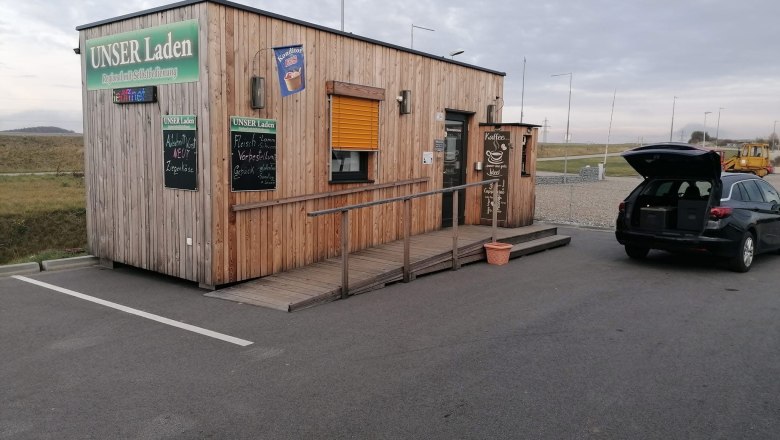 Our store, &copy; Familie Wesely