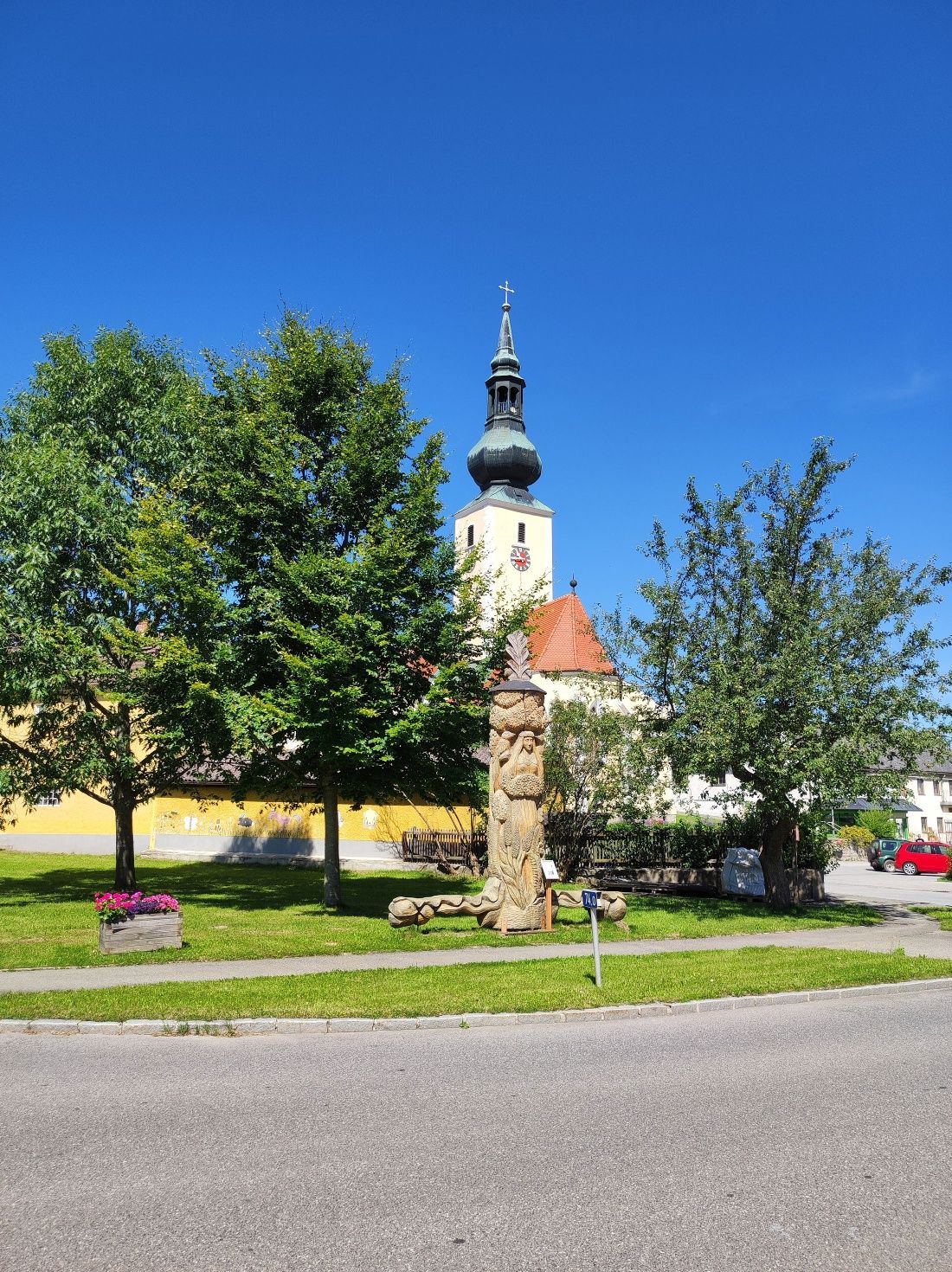 Großschönau s umeleckým drevom