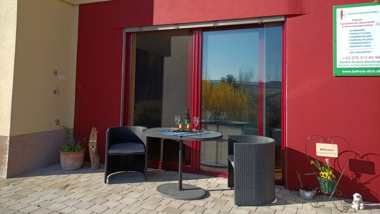 Terrasse, © S. Gritsch-Stockinger