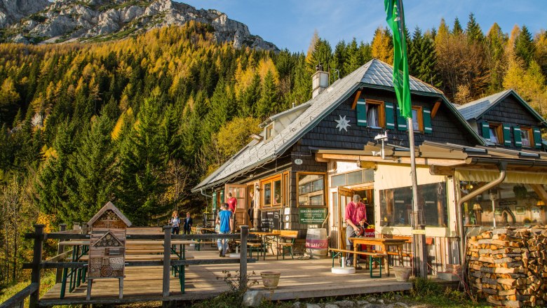 Chata Edelweißhütte na Schneebergu, © Franz Zwickl